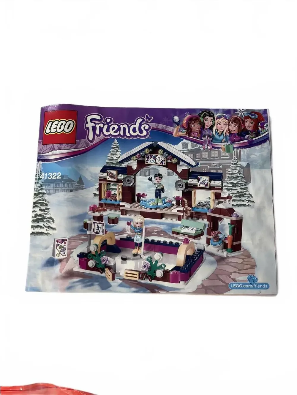 LEGO 41322 Friends Winter Holiday Complete Set with Instruction Manual & Pieces